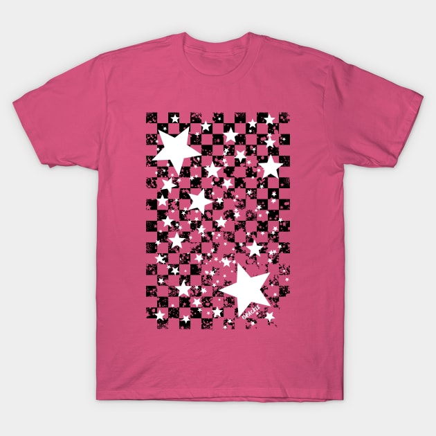 Checkerboard tee shirt outlet